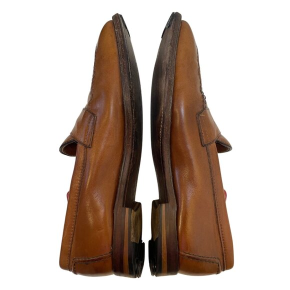 Alden, Penny Loafer, Cognac Calfskin Size 10.5 main image 4